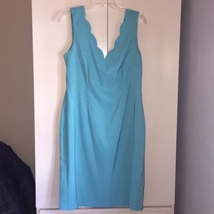 Mint green dress